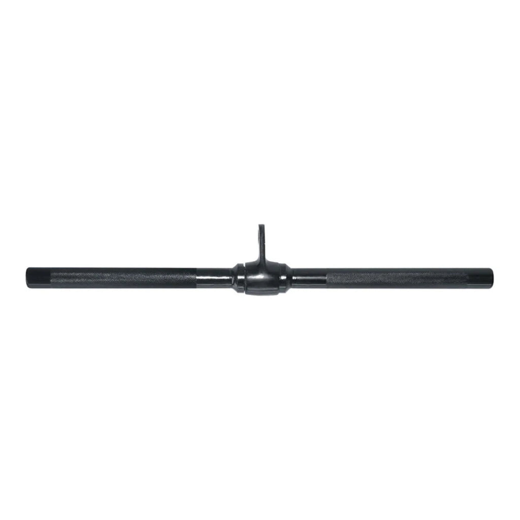 Black Chrome 20" Cable Straight Bar