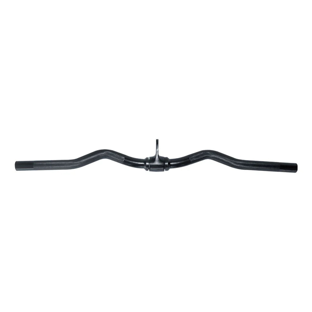 Black Chrome 28" Cable Curl Bar