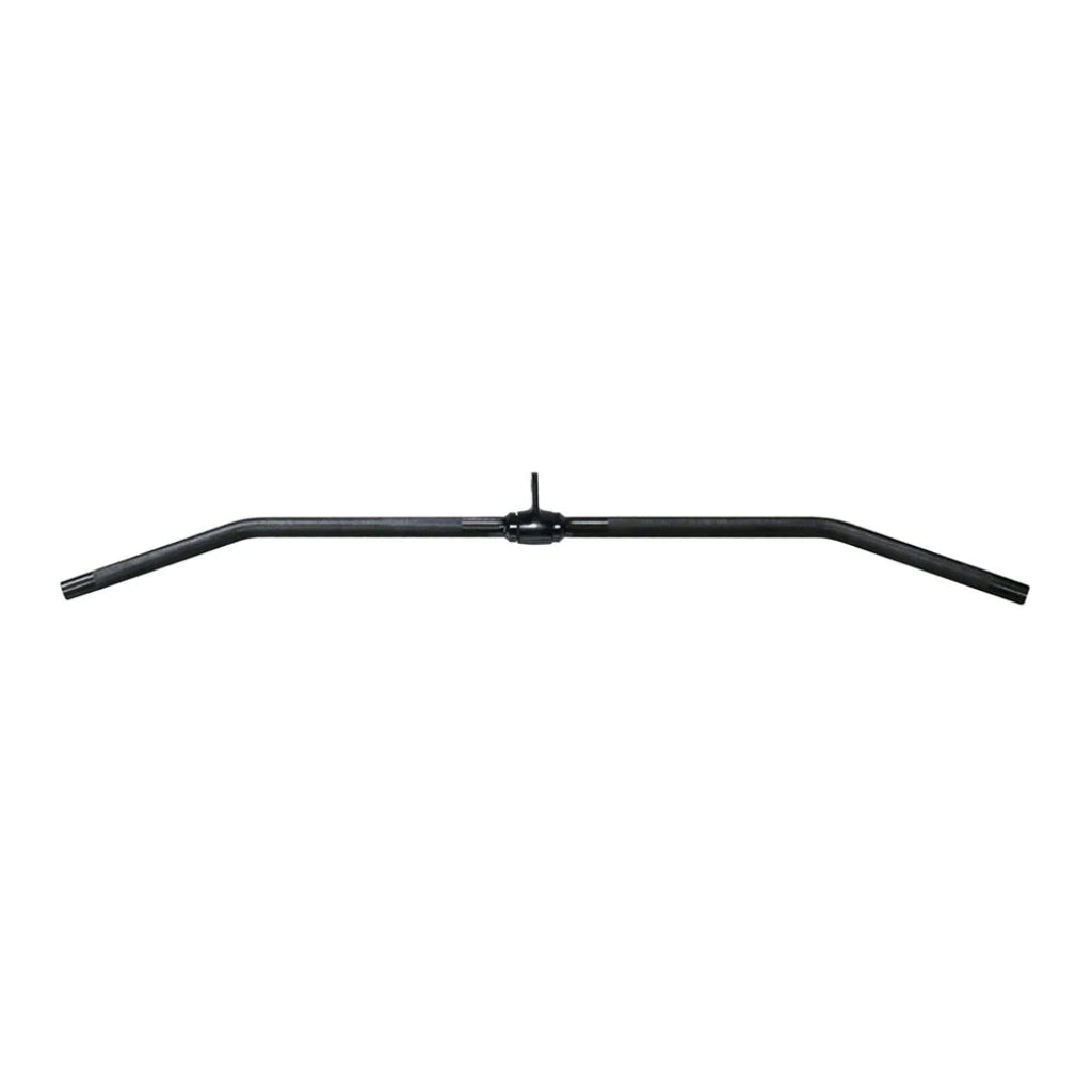 Black Chrome 48" Cable Lat Bar