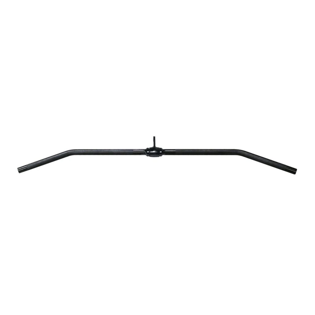 Power Systems Black Chrome 48" Cable Lat Bar - Cable Attachment - Power Systems
