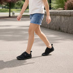 Ursa Black Kids Barefoot Shoes | Bearfoot - Kids Shoe - Bearfoot