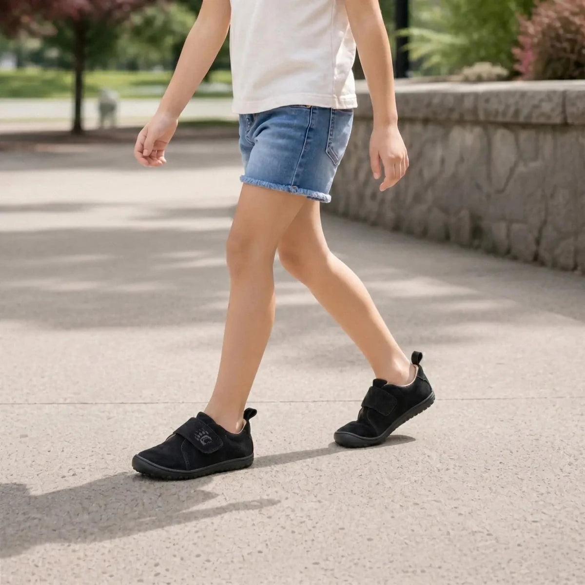 Ursa Black Kids Barefoot Shoes | Bearfoot - Kids Shoe - Bearfoot