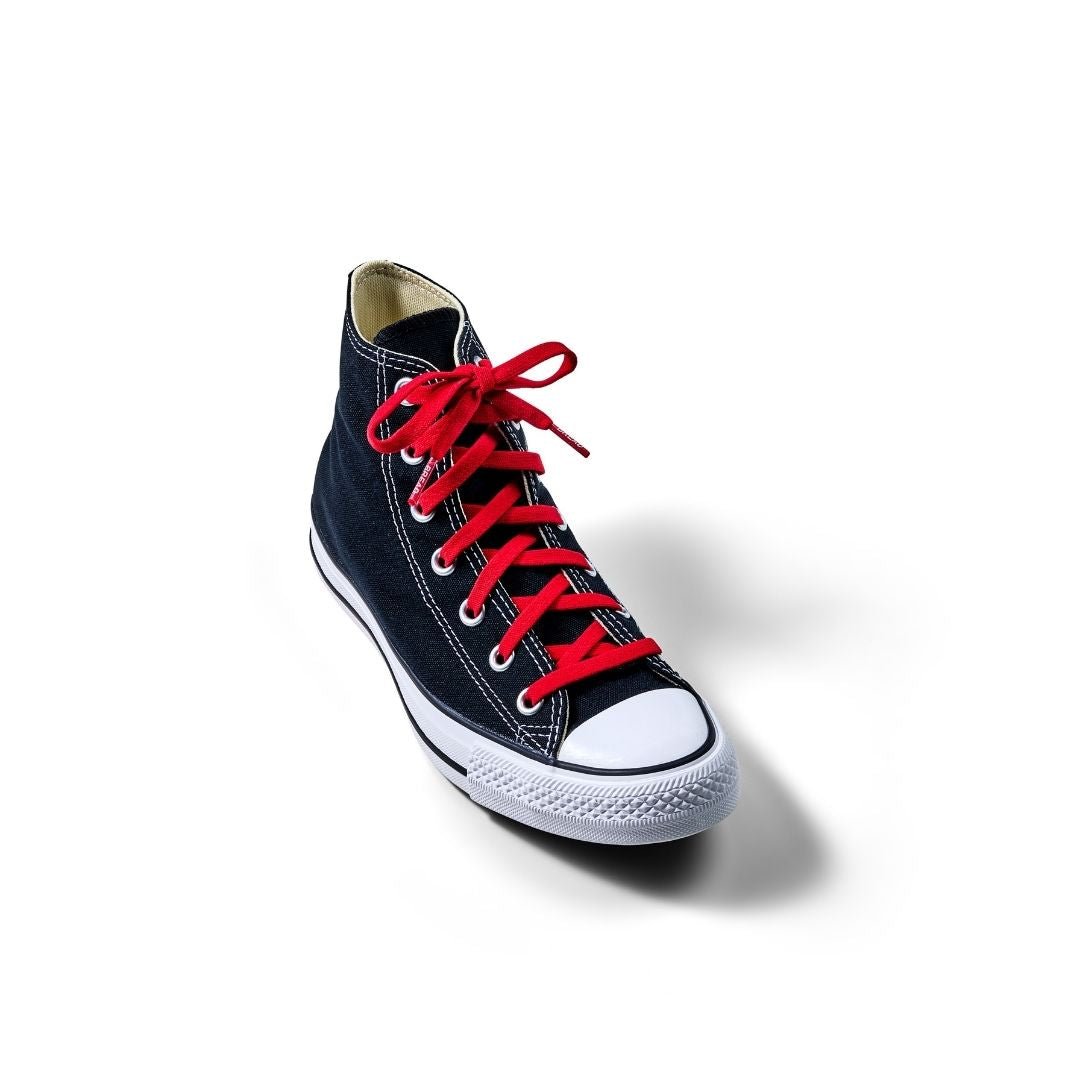 Bold Red Bread Elastic Shoelaces – Tie Once, Stay Tied - Elastic Shoelace - Bread