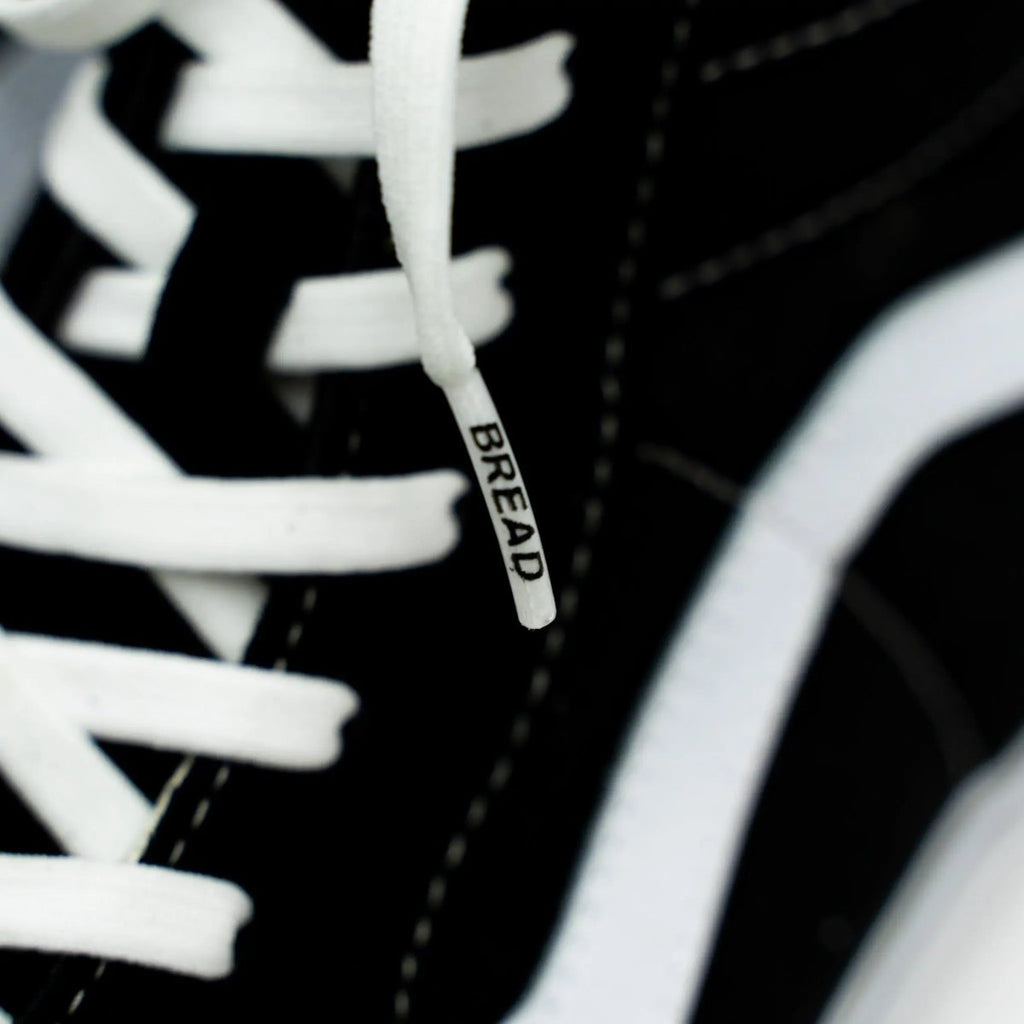 Cloud White Bread Elastic Shoelaces – Tie Once, Stay Tied - Elastic Shoelace - Bread