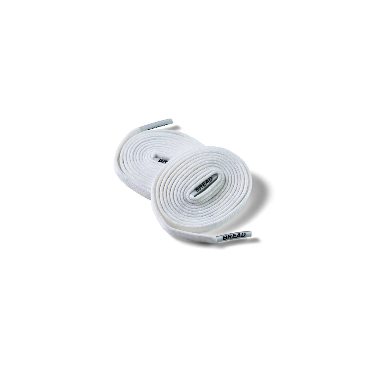 Cloud White Bread Elastic Shoelaces – Tie Once, Stay Tied - Elastic Shoelace - Bread