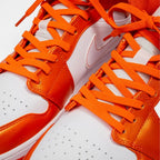 Coral Orange Bread Elastic Shoelaces – Tie Once, Stay Tied - Elastic Shoelace - Bread
