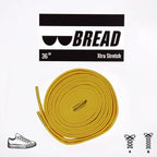 Corona Yellow Bread Elastic Shoelaces – Tie Once, Stay Tied - Elastic Shoelace - Bread
