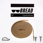 Coyote Brown Elastic Shoelaces | Bread Laces - Elastic Shoelace - Bread