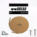 Desert Tan Elastic Shoelaces | Bread Laces - Elastic Shoelace - Bread