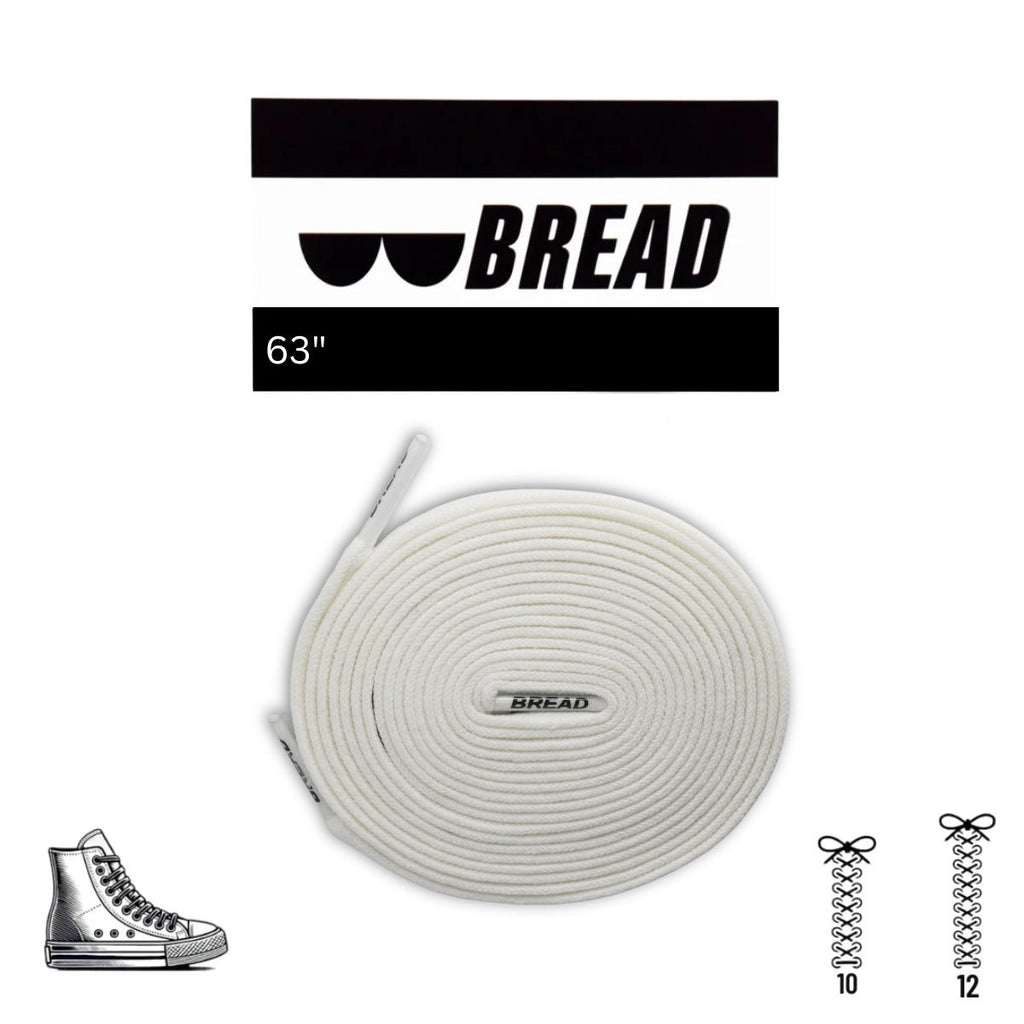 Glow in the Dark Elastic Shoelaces | Bread - Elastic Shoelace - Bread