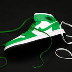 Lucky Green Bread Elastic Shoelaces – Tie Once, Stay Tied - Elastic Shoelace - Bread