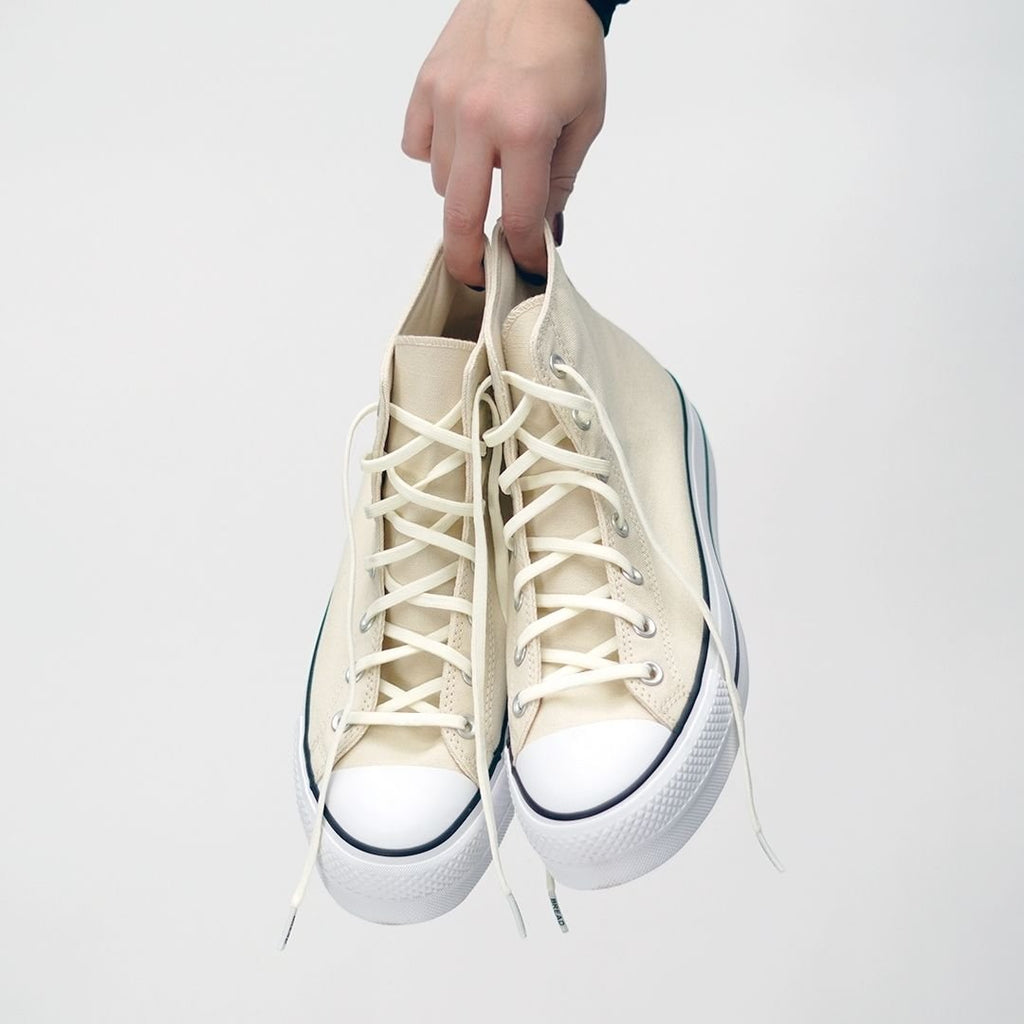 Luxe Creme Elastic Shoelaces | Bread Laces - Elastic Shoelace - Bread