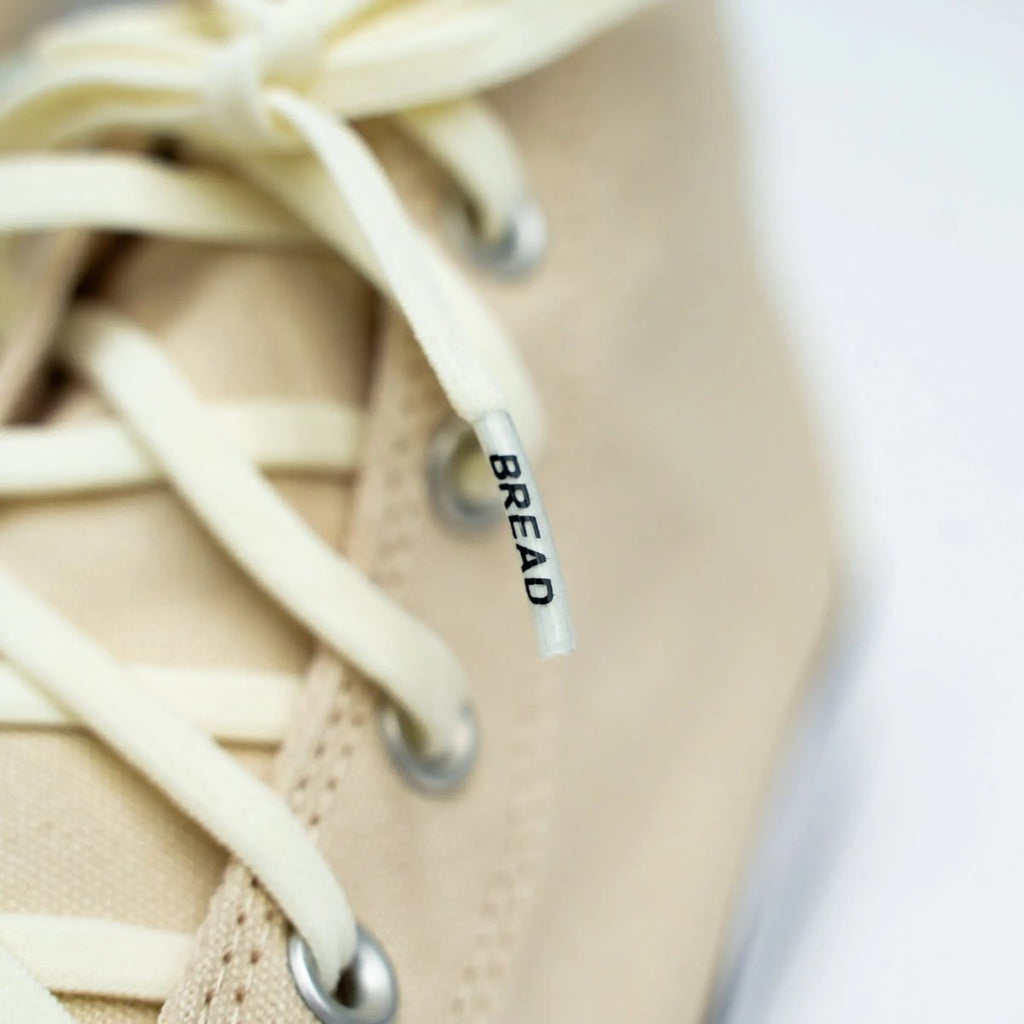 Luxe Creme Elastic Shoelaces | Bread Laces - Elastic Shoelace - Bread