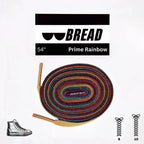 Prime Rainbow Bread Elastic Shoelaces – Tie Once, Stay Tied - Elastic Shoelace - Bread