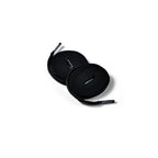Shadow Black Bread Elastic Shoelaces – Tie Once, Stay Tied - Elastic Shoelace - Bread