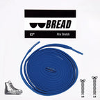 Sonic Blue Bread Elastic Shoelaces – Tie Once, Stay Tied - Elastic Shoelace - Bread