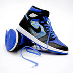 Sonic Blue Bread Elastic Shoelaces – Tie Once, Stay Tied - Elastic Shoelace - Bread