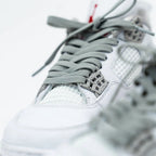 Vulture Gray Bread Elastic Shoelaces – Tie Once, Stay Tied - Elastic Shoelace - Bread