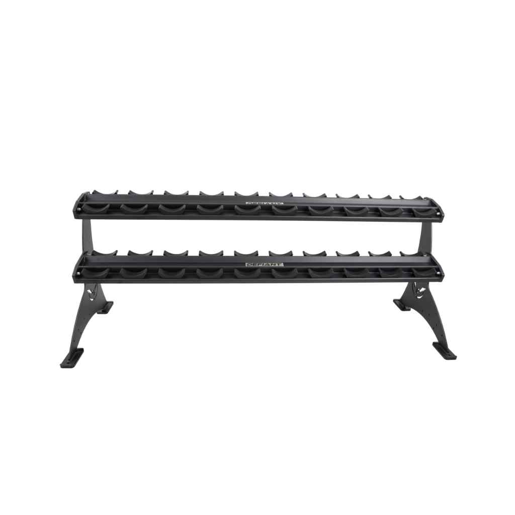 2 Tier Adjustable Saddle Rack | Defiant - Dumbbell Storage - Defiant Strength