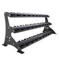 3 Tier Adjustable Saddle Rack | Defiant - Dumbbell Storage - Defiant Strength