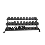 3 Tier Adjustable Tray Rack System | Defiant - Dumbbell Storage - Defiant Strength