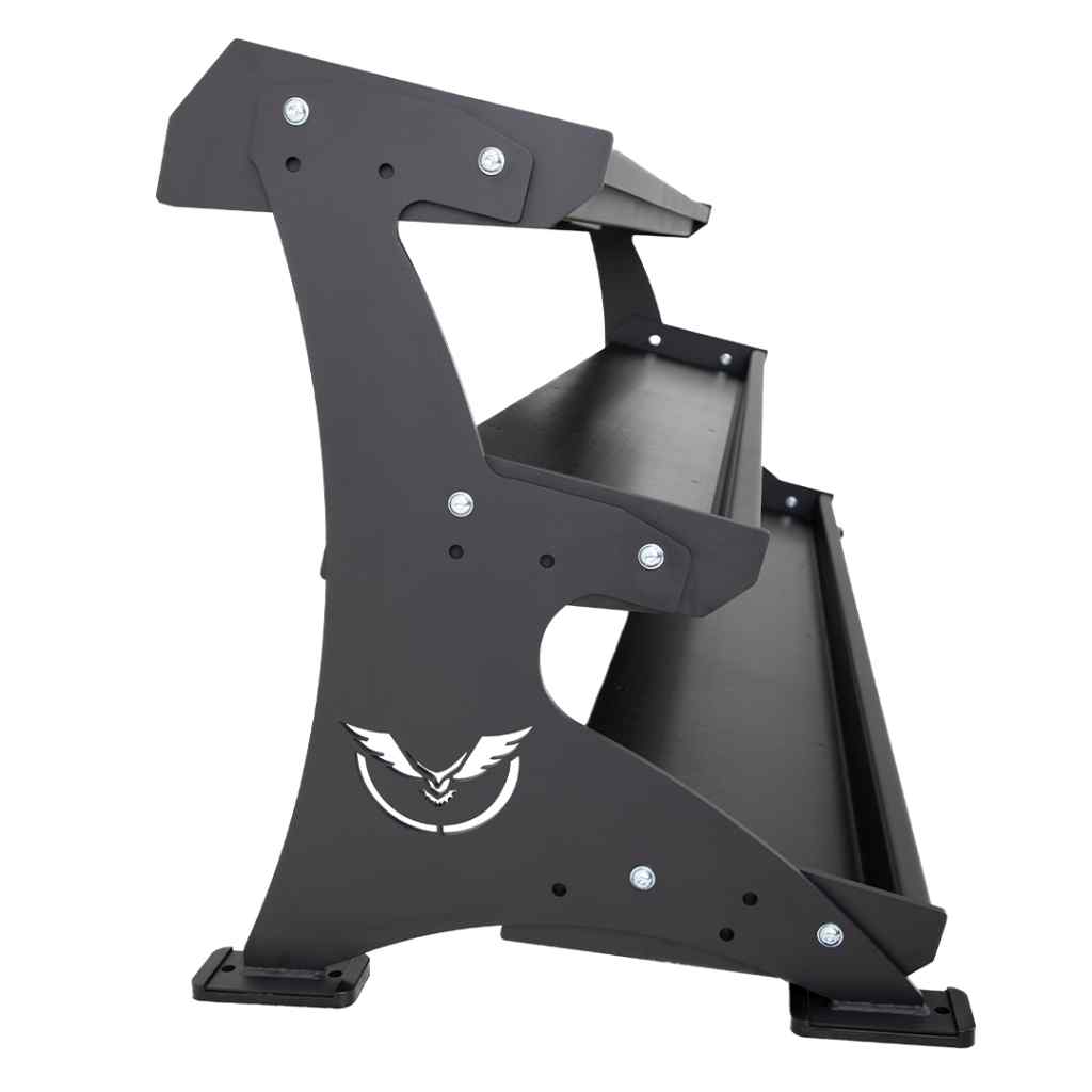 3 Tier Adjustable Tray Rack System | Defiant - Dumbbell Storage - Defiant Strength