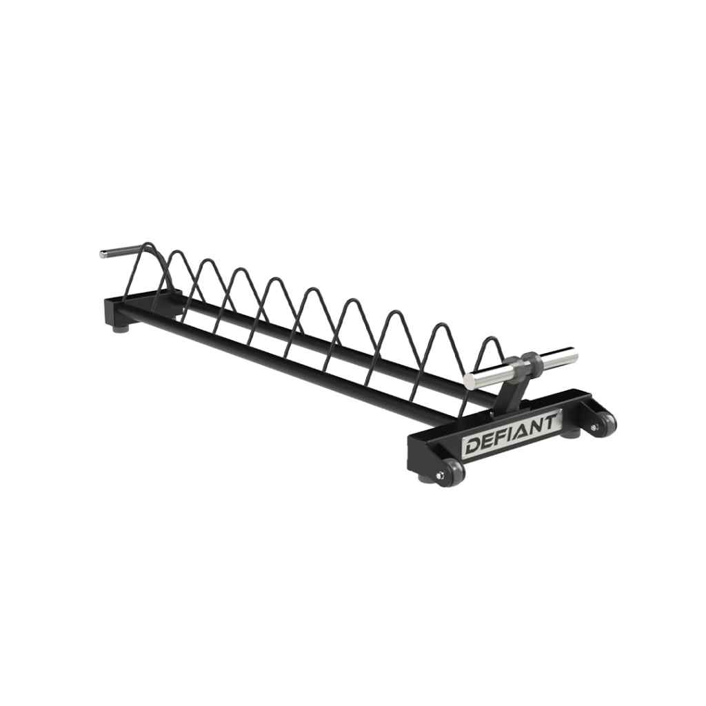 Horizontal Bumper Storage Rack | Defiant - Weight Plate Storage - Defiant Strength