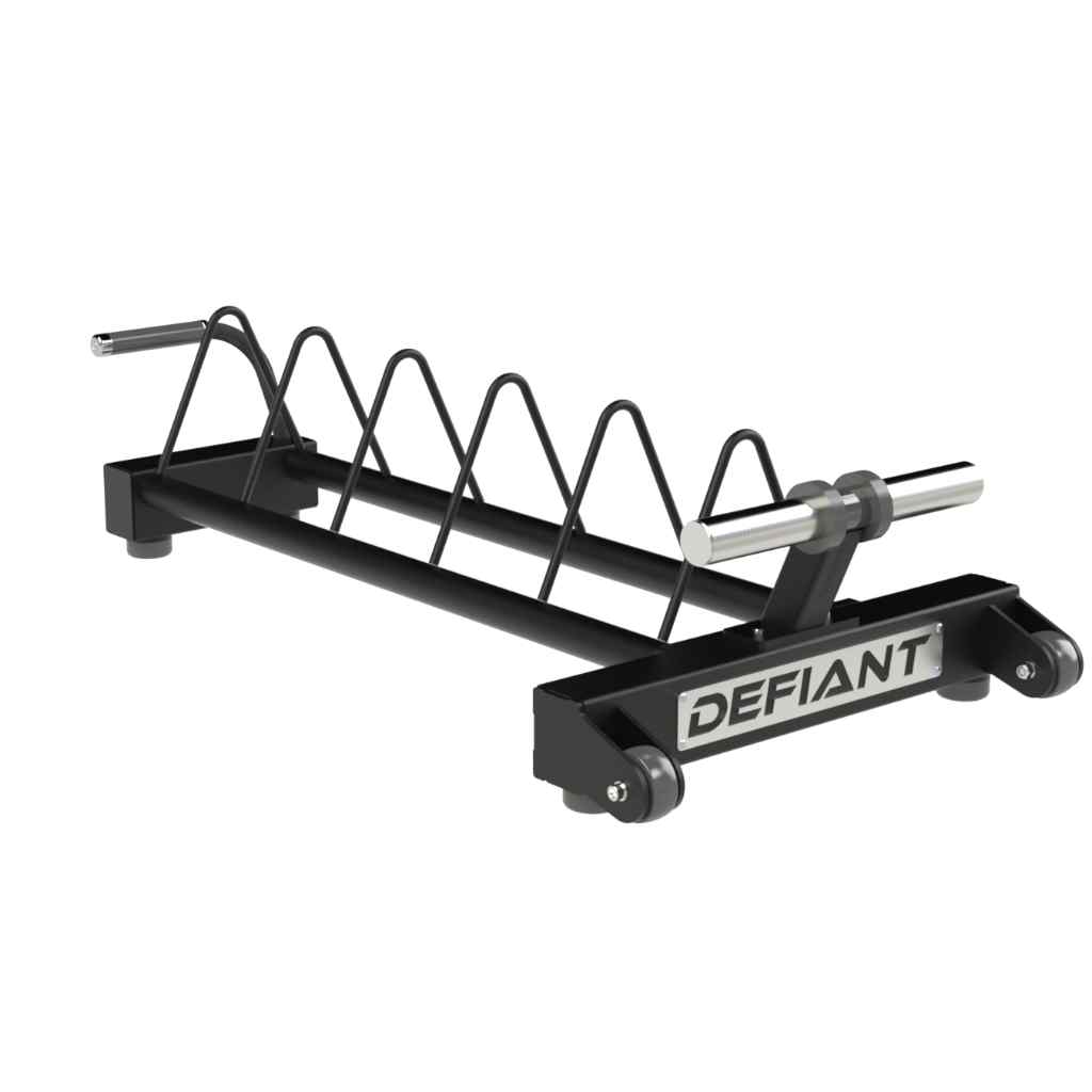 Horizontal Bumper Storage Rack | Defiant - Weight Plate Storage - Defiant Strength
