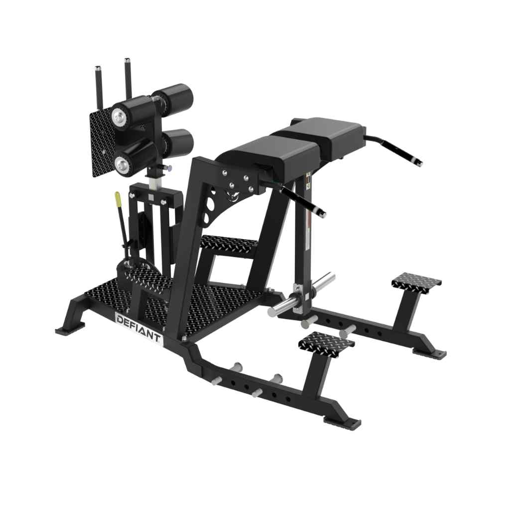 Hyper GHD Combo Posterior Chain Machine | Defiant Strength - Plate Loaded - Defiant Strength