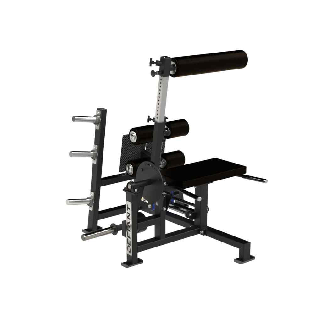 Inverse Leg Curl Hamstring Machine | Defiant Strength - Plate Loaded - Defiant Strength