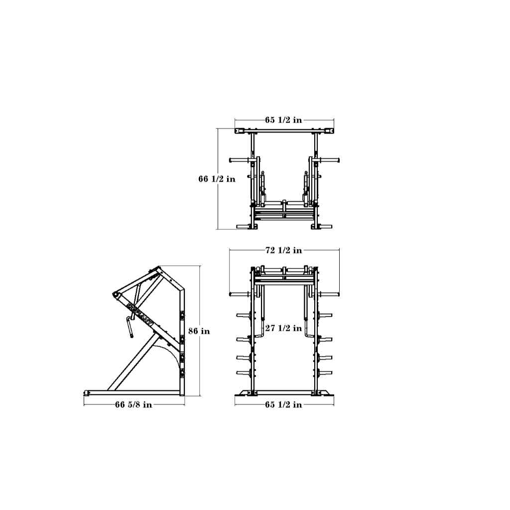 Stand Alone Jammer Plate Loaded | Defiant Strength - Plate Loaded - Defiant Strength