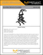 Iso - Lateral Circular Lat Pulldown | Defiant Strength - Plate Loaded - Defiant Strength