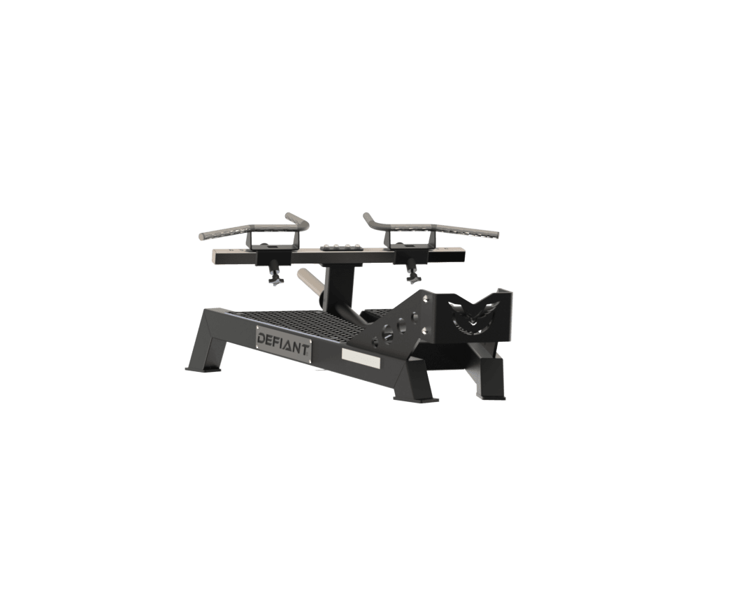 Plate Loaded T - Bar Platform Row | Defiant Strength - Plate Loaded - Defiant Strength