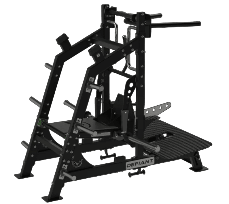 Belt Squat Machine Lower Body Trainer | Defiant Strength - Plate Loaded - Defiant Strength