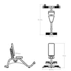 Seated Utility Bench | Defiant Strength - Bench - Defiant Strength