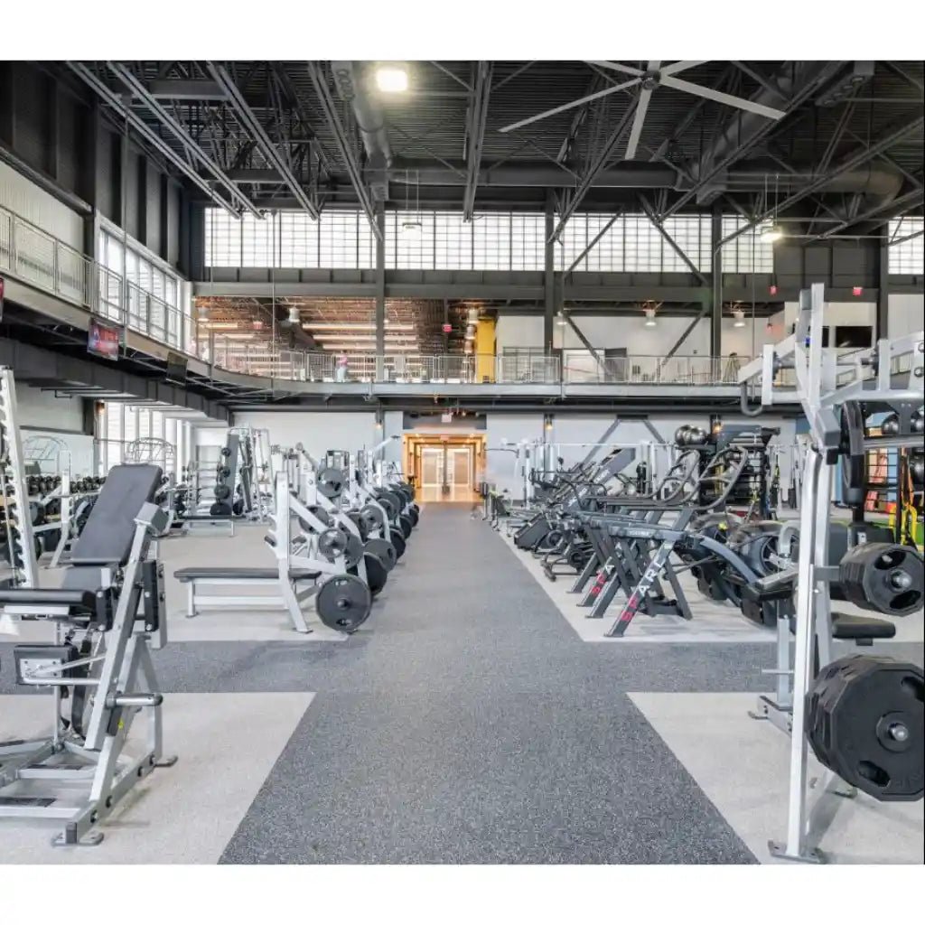 14.5mm Rolled Rubber Gym Flooring | Ecore Rally - Flooring - Ecore International