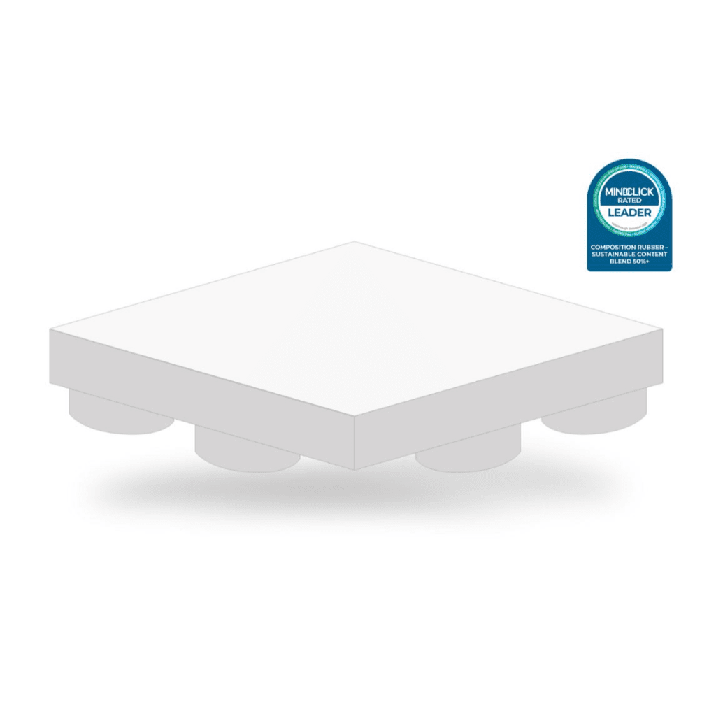 25.4mm Molded Tile Gym Flooring | Ecore Performance - Flooring - Ecore International
