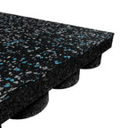 25.4mm Molded Tile Gym Flooring | Ecore Performance - Flooring - Ecore International