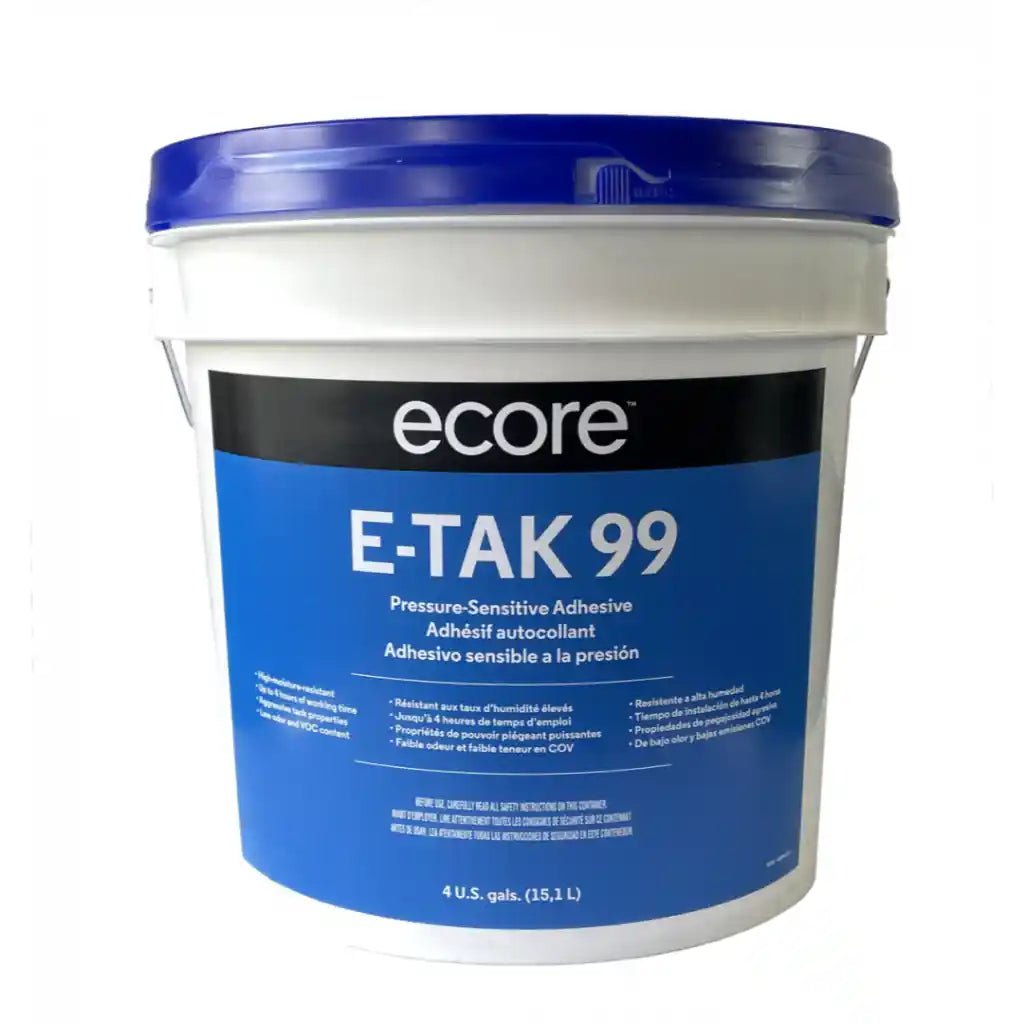 E-TAK 99 Pressure Sensitive Adhesive | Ecore - Ecore Flooring Accessory - Ecore International