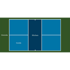 Interlocking Pickleball Court Tiles | Ecore MODcourt - Pickleball Court - Ecore International