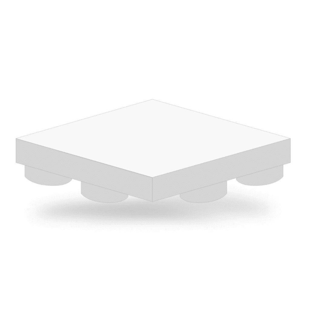 Outdoor Molded Vulcanized Rubber Flooring Tiles | Ecore - Flooring - Ecore International