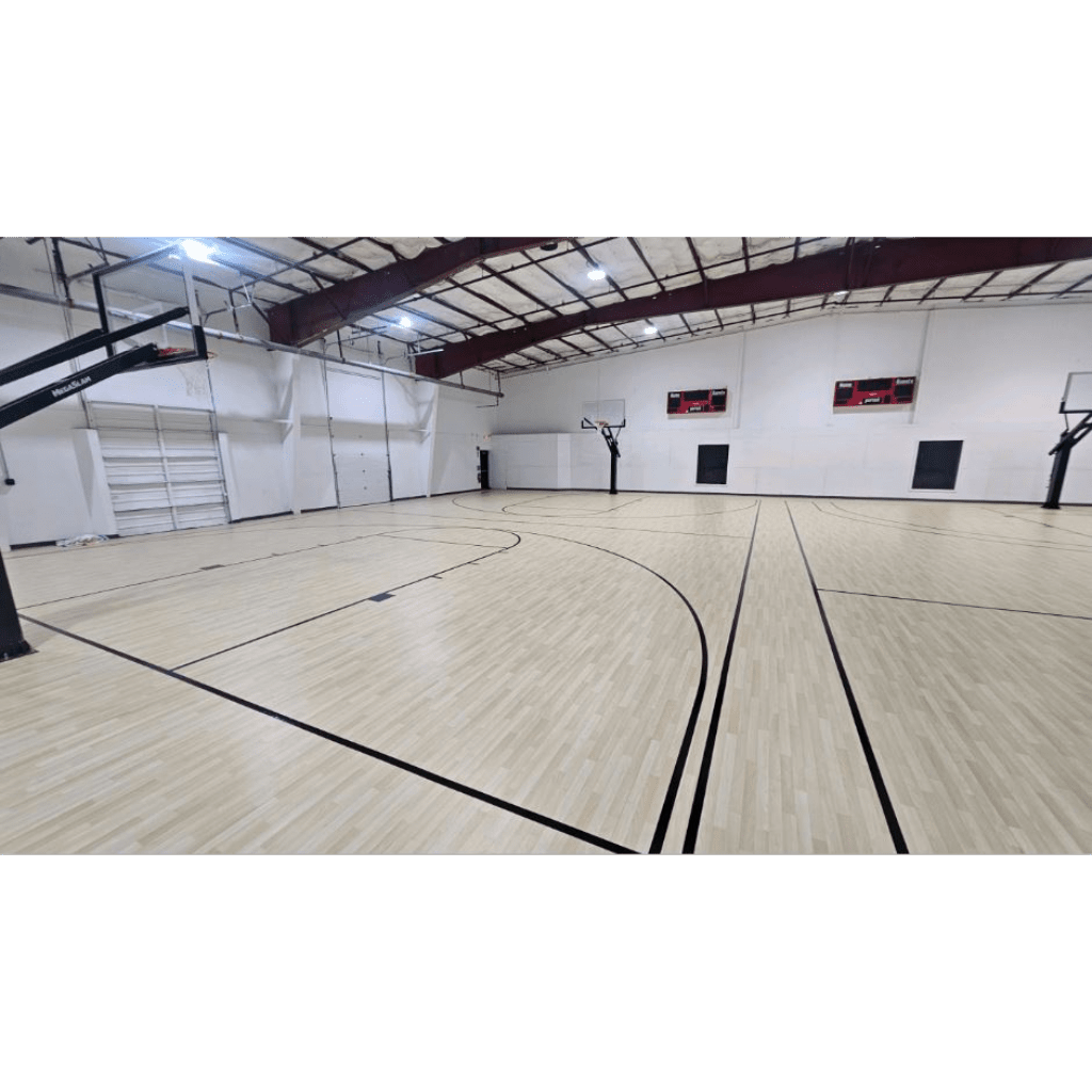 Synthetic Wood Grain Rubber Flooring | Ecore - Flooring - Ecore International