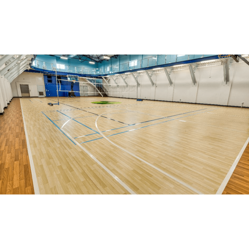 Synthetic Wood Grain Rubber Flooring | Ecore - Flooring - Ecore International