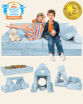 14-Piece Modular Kids Couch | Lunix - Children Furniture - Lunix