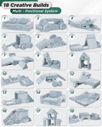 14-Piece Modular Kids Couch | Lunix - Children Furniture - Lunix