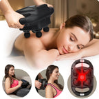 4-Head Percussion Massager Charcoal Black | Lunix - Massage Gun - Lunix