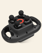 4-Head Percussion Massager Charcoal Black | Lunix - Massage Gun - Lunix