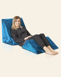 5-Piece Wedge Pillow Set Ocean Blue | Lunix - Wedge Pillow Set - Lunix
