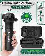 Deep Tissue Massage Gun Charcoal Black | Lunix - Massage Gun - Lunix