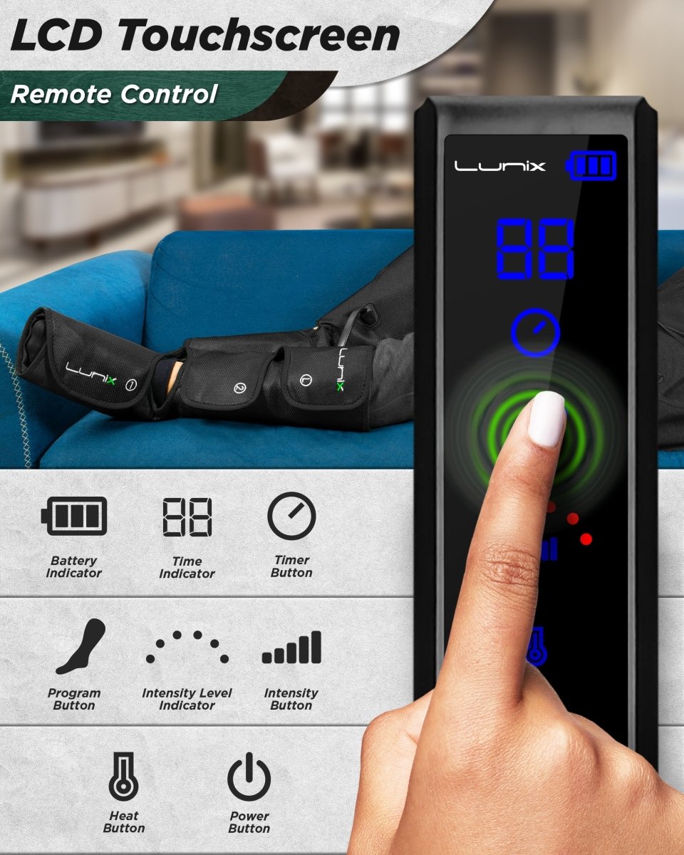 Foot & Calf Compression Massager | Lunix - Foot Massager - Lunix